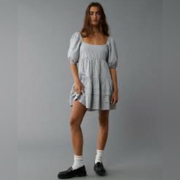 American Eagle Outfitters Dresses & Skirts - American Eagle Medium Baby Doll Mini Dress NWT